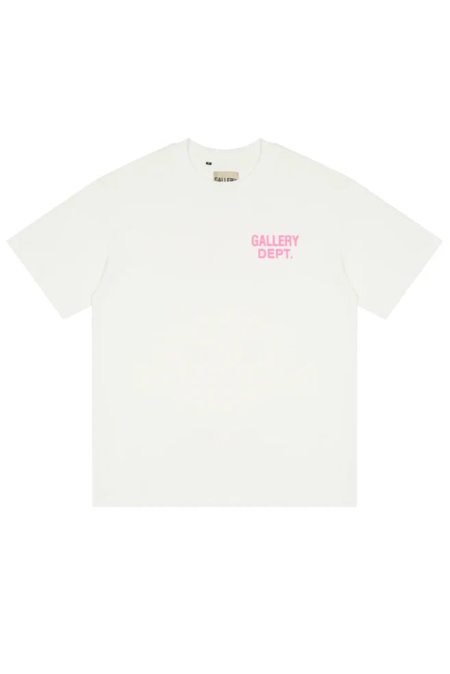 "Dept" Tee Pink