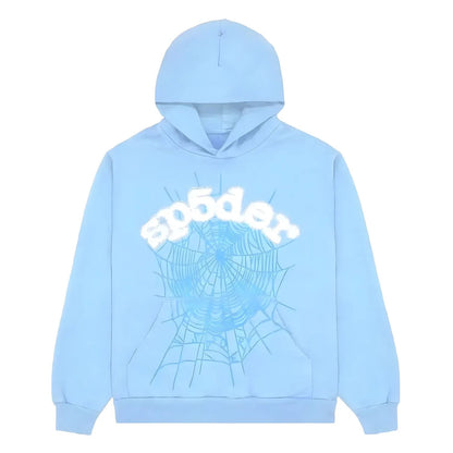 "Sp5der" Hoodie Babyblue