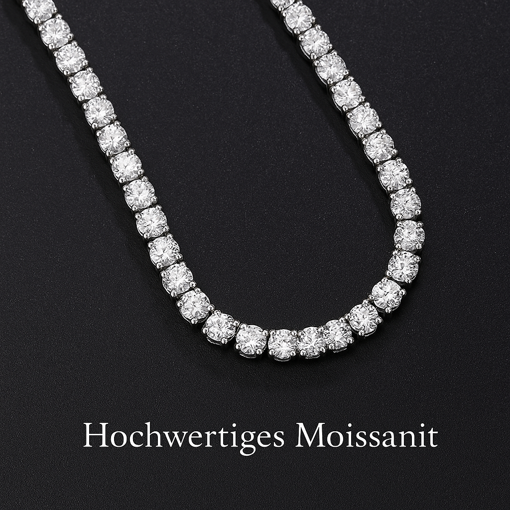 Éclat Élégance – Collier & Armband-Set aus Sterling Silber