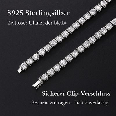 Éclat Élégance – Collier & Armband-Set aus Sterling Silber