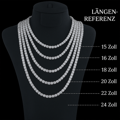 Éclat Élégance – Collier & Armband-Set aus Sterling Silber