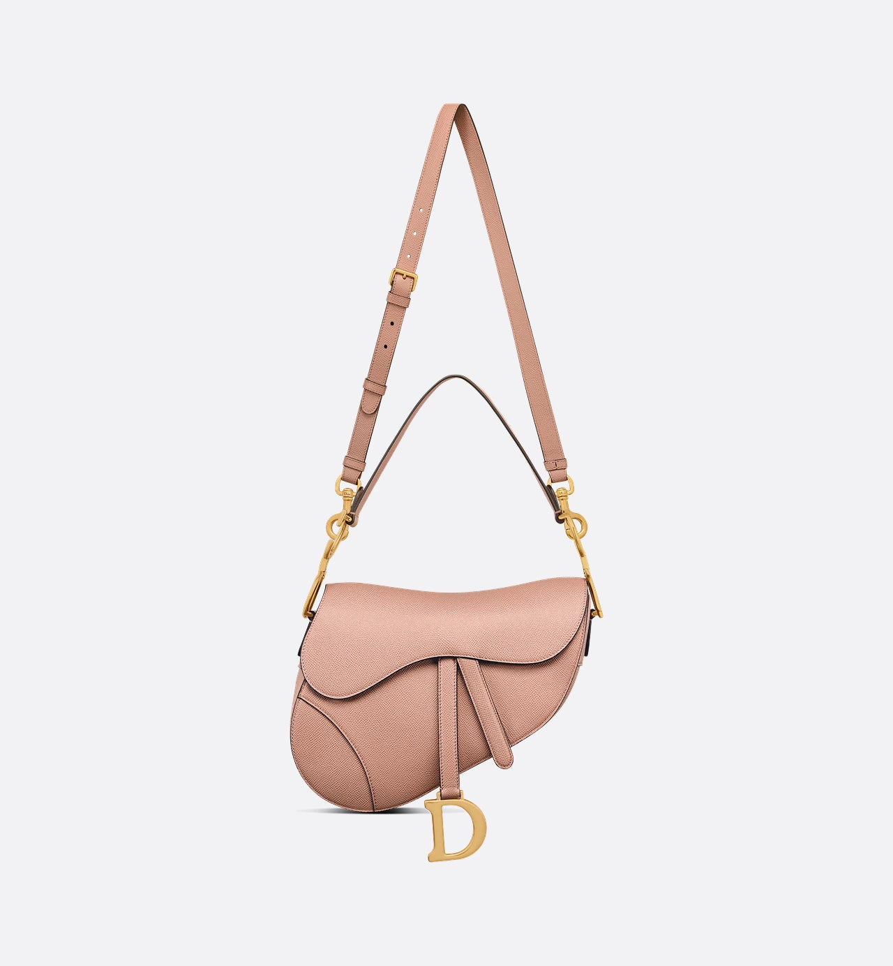 "CD" Saddle Bag Rosa