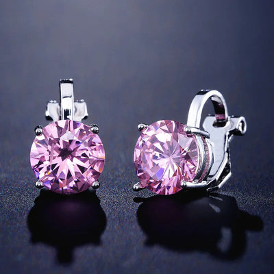 Lumière Dorée – Elegante Zirkonia-Ohrringe