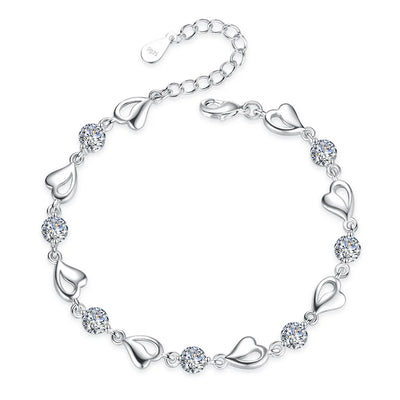 Pure Shine – 925er Silberarmband mit Zirkonia