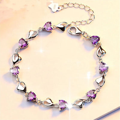 Pure Shine – 925er Silberarmband mit Zirkonia