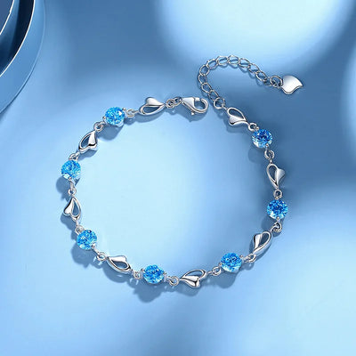 Pure Shine – 925er Silberarmband mit Zirkonia