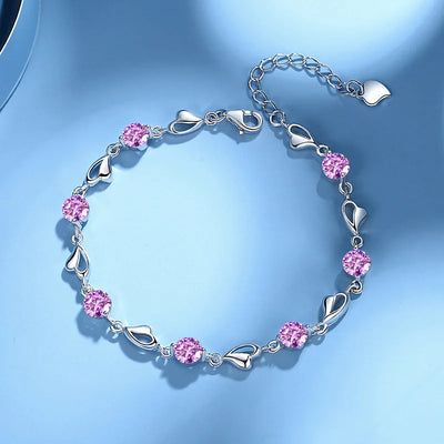 Pure Shine – 925er Silberarmband mit Zirkonia