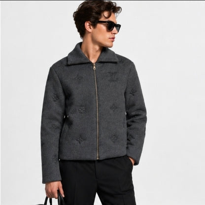 Monsieur LV Prestige – Monogram Knitted Coat
