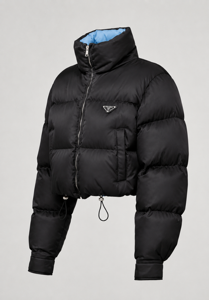 PR Luxe Cropped Puffer Jacket
