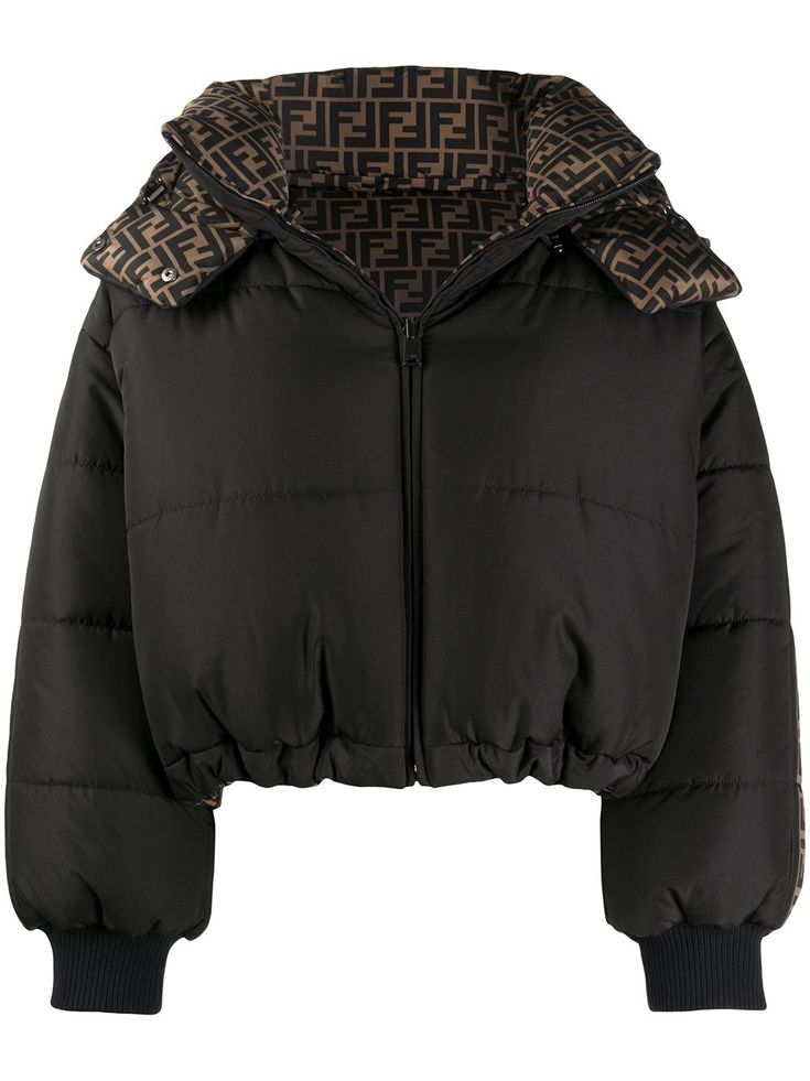 Miss Fendey reversible Puffer Jacket