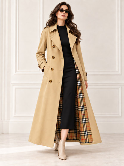 „BB“ Heritage Check Trench Coat
