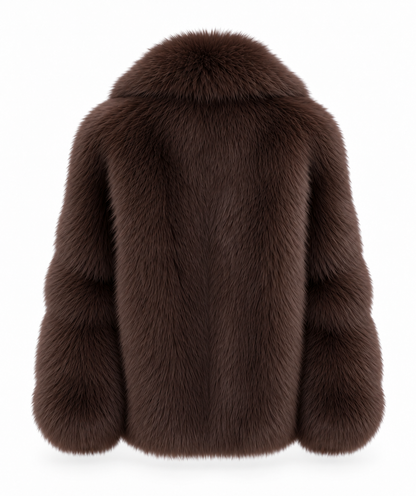 Mocca Royale Oversized Fur Jacket