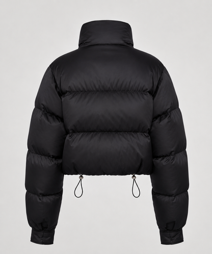 PR Luxe Cropped Puffer Jacket