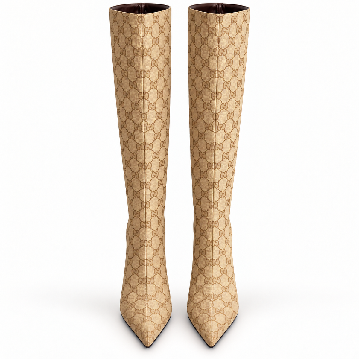 "GG" Maison Monogram Knee Boots