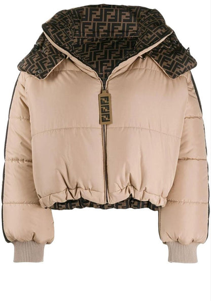 Miss Fendey reversible Puffer Jacket